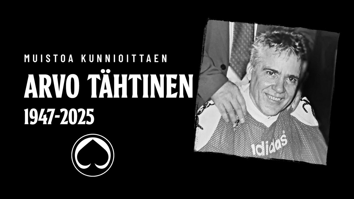 Seurayhteisömme on saanut suruviestin. Pitkäaikainen Porin Ässät ry:n hallituksen jäsen Arvo Tähtinen on siirtynyt ajasta iäisyyteen.

Arvo Tähtinen teki arvokasta ja vaikuttavaa työtä pitkään Ässien junioriorganisaation Porin Ässät ry:n hallituksessa. Hän oli vahvasti