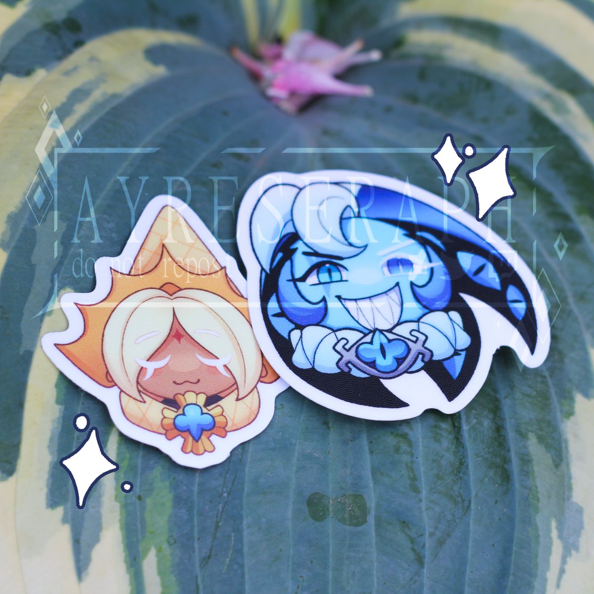 ayreseraph's tweet image. Cookie Run Kingdom fan-made Keychains & Stickers are officially on my Etsy shop! 💙
etsy.com/shop/Ayreseraph