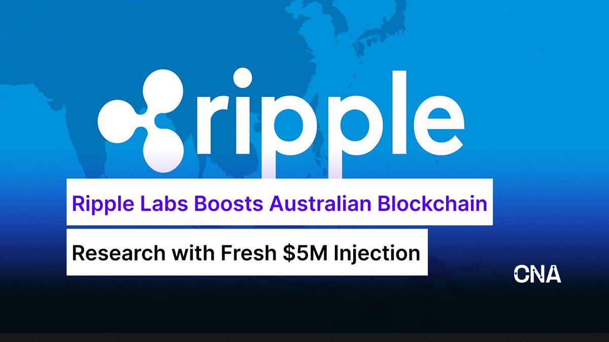 #Ripple Labs added $5M to its University #Blockchain Research Initiative to fund and support academic talent across Asia-Pacific, including Australia. 🇦🇺

Read more 👉 bit.ly/43WhiE2 

#crypto #cryptonews #cryptonewstoday #xrp