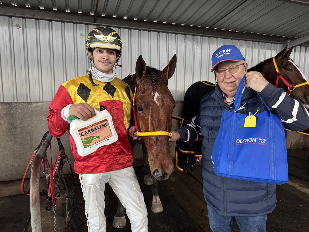 It’s a training double for Marg and Paddy Lee as KEAYANG SEASIDE (Jordan Leedham) wins the fourth DECRON NOEL SMITH MEMORIAL HORSHAM INVITATIONAL DRIVERS CHAMPIONSHIP heat. 

Congrats owner Marg Lee.
