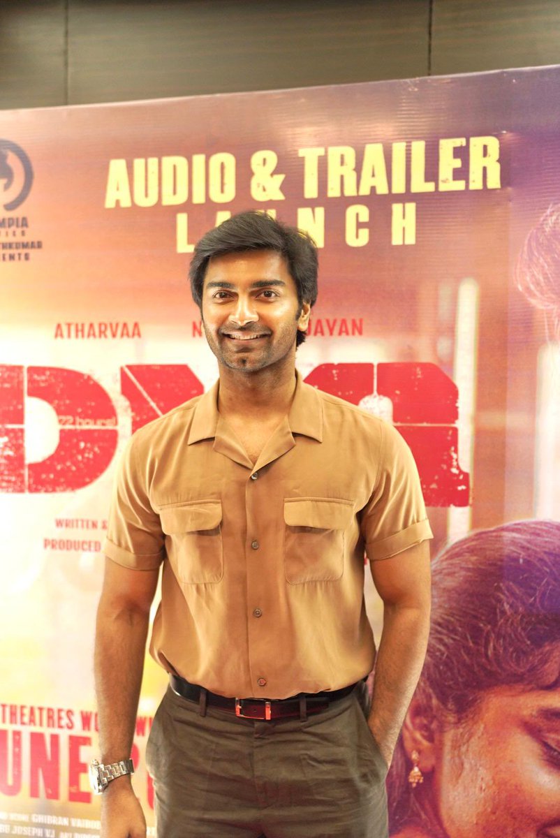 pudiharicharan's tweet photo. Dashing @Atharvaamurali and gorgeous @Maanasa_chou at #DNAAudioAndTrailerLaunch! ♥️

#DNAFromJune20 #DNA https://t.co/VhzG1BBb43