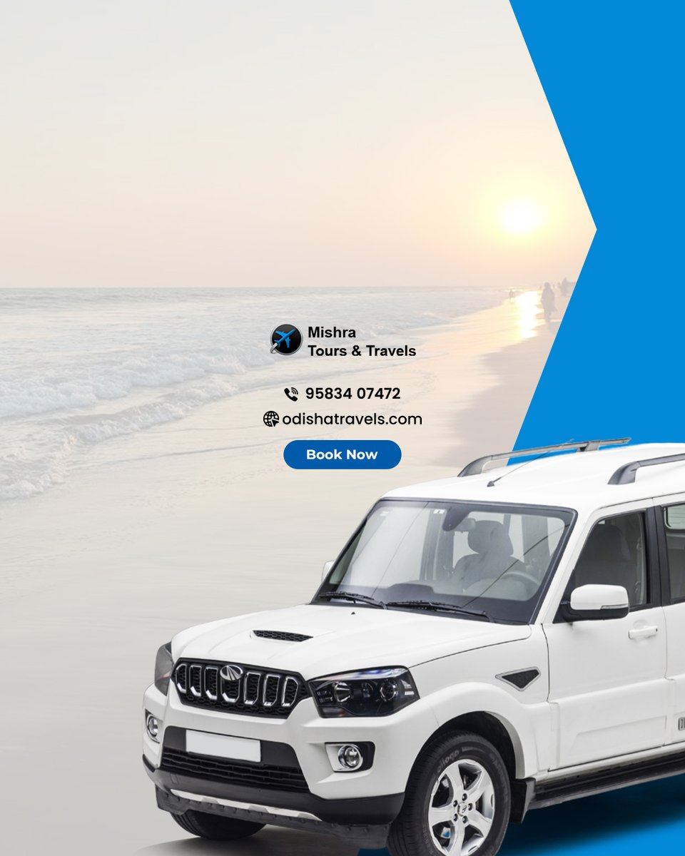 Family plans? Friend squad? Odisha awaits!
Hassle-free rides
Personalized routes
All heart, no stress
🚐 Travel easy, explore deeply—with Mishra Tours &amp; Travels.

📲 DM us &amp; we’ll map the magic for you!

#odishatraveldiaries #familytripgoals #wanderwithmishra #odishaunplugged