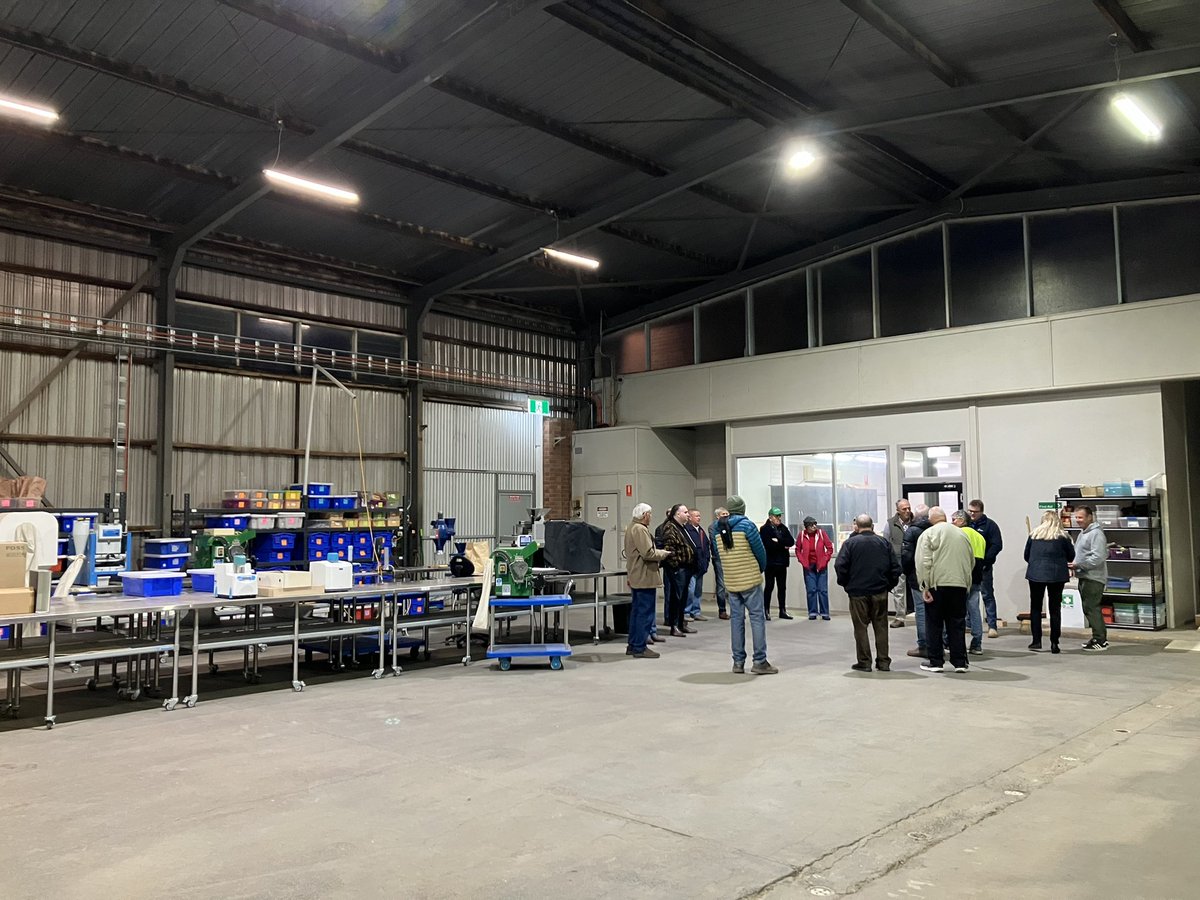 Thanks <a href="/LeetonRotary/">Leeton Rotary Club Inc</a> for your second visit to our facilities. This time we were able to show our processing area and explain more of what goes on behind the scenes at Rice Breeding Australia. 
#ricebreedingaustralia #ausrice #ausriceindustry