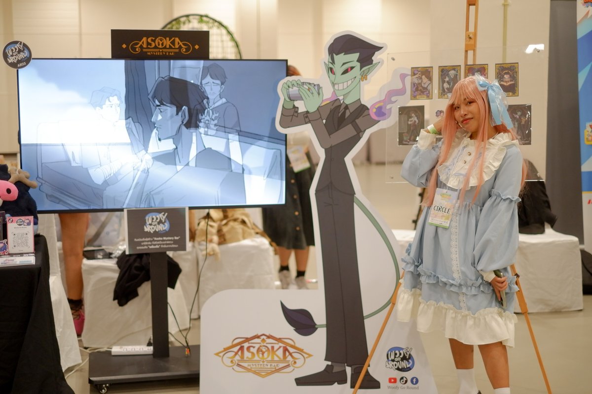 woofygoround's tweet photo. ขอบคุณทุกคนที่แวะมาที่อโศกาบาร์พิศวงใน Creator Alley 3
ทั้งคนที่ซื้อของ ทั้งคนที่แอบ���หล่ ทั้งคนที่โดนวาปี้จ้องกลับ

💙 แล้วพบกันใหม่นะวาปี้ 💙

#อโศกาบาร์พิศวง #AsokaMysteryBar #CreatorAlley3 https://t.co/inP0w3mxDw