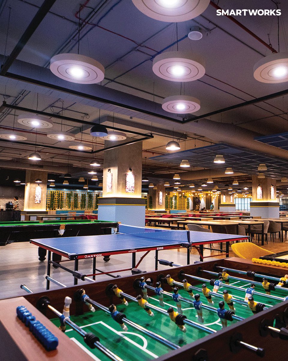 Explore #Smartworks fully managed office in #HitecCity #Hyderabad - tech-enabled environments, meeting rooms, vibrant recreational zones, a modern cafeteria, a gymnasium, and more. Tap tinyurl.com/mrmzv6yy

#ManagedOffices #Flexspaces #Workspaces