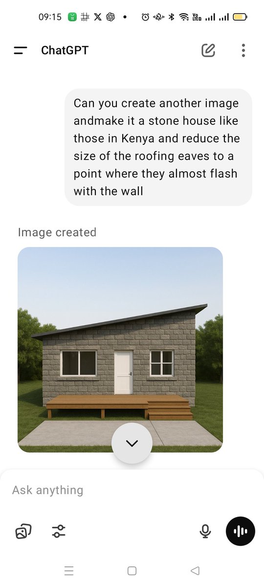 Architects and rendering people kuna shida..
This is just simple prompts from ChatGpt free version..
Wueh