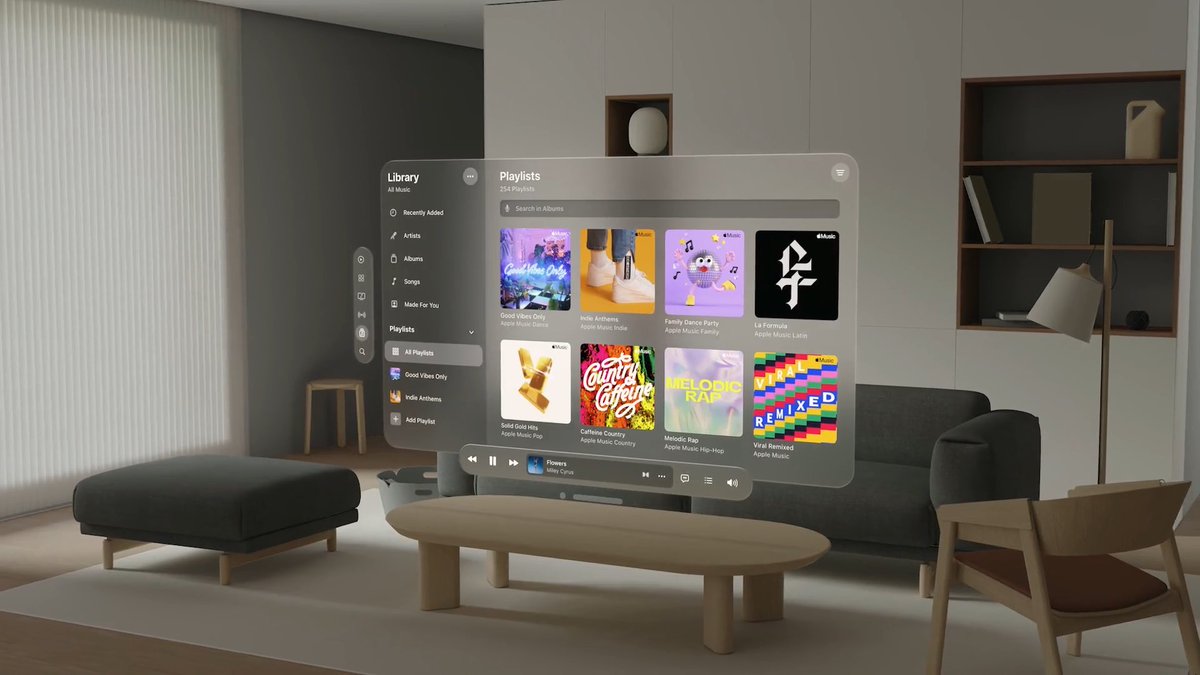 我做「毛玻璃」也有一年多了，不得不站出来为Liquid Glass说句公道话：大家不要小看毛玻璃的意义，它不是为了好看，而是GUI软件为了支持多模态AI和AR/MR而从屏幕发展到空间计算所必然带来的重大本质变化😆

空间计算环境下，GUI的背景是真实物理空间，会动态变化和风格不一致、各种明暗各种颜色都有，