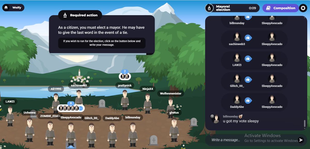 Played Wolfy.net first time the game was easy someone told me and I was learned it first time and that was fun.

Thank you for hosting <a href="/Lawzi_eth/">LAWZI ⌘</a> 💜