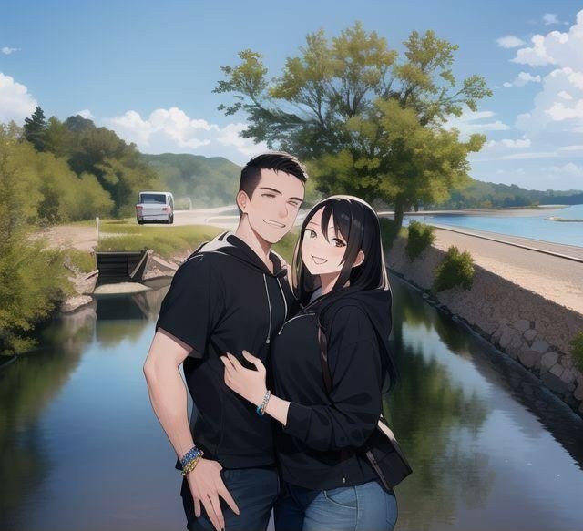 Ada yg tanya, kok fotonya selalu sendiri...ini sdh berdua