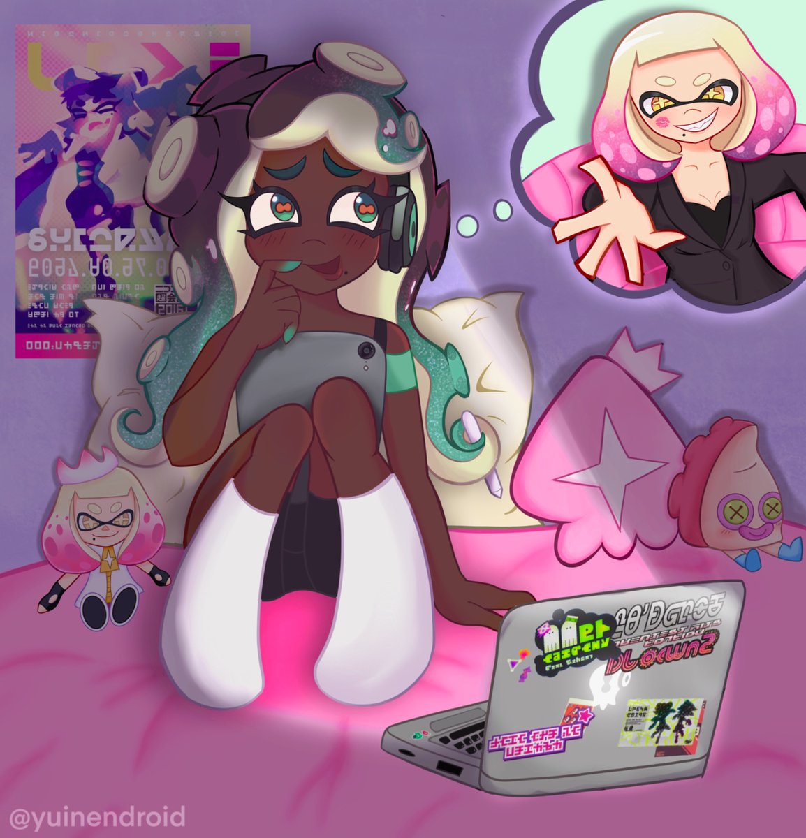 yuinendroid's tweet image. Oh I finished this btw #pearlina