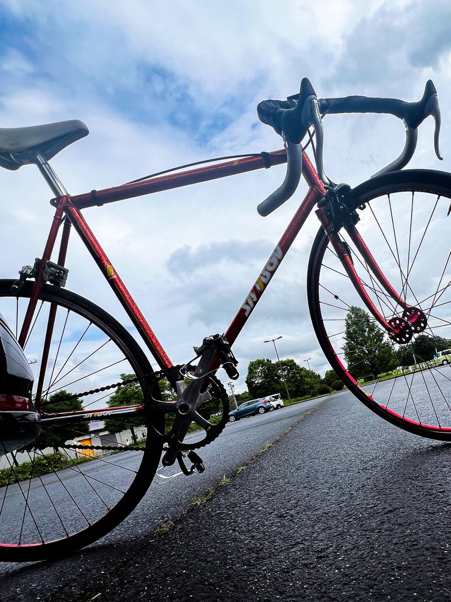 ラッキー！！！

予報より早い、雨あがり。

街道行けるやん✌️
