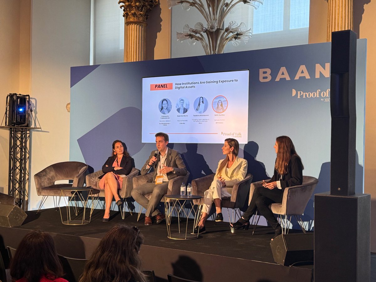 6 Monks (6M) (@6monks) on Twitter photo 💡Yesterday, Quentin Werlé, Head of Portfolio Management at 6 Monks, had the pleasure of joining an insightful panel to discuss "How Institutions Are Gaining Exposure to Digital Assets" at <a href="/proofoftalk/">Proof of Talk</a> 2025 in Paris.
It was a dynamic exchange on how traditional finance is 💡Yesterday, Quentin Werlé, Head of Portfolio Management at 6 Monks, had the pleasure of joining an insightful panel to discuss "How Institutions Are Gaining Exposure to Digital Assets" at <a href="/proofoftalk/">Proof of Talk</a> 2025 in Paris.
It was a dynamic exchange on how traditional finance is