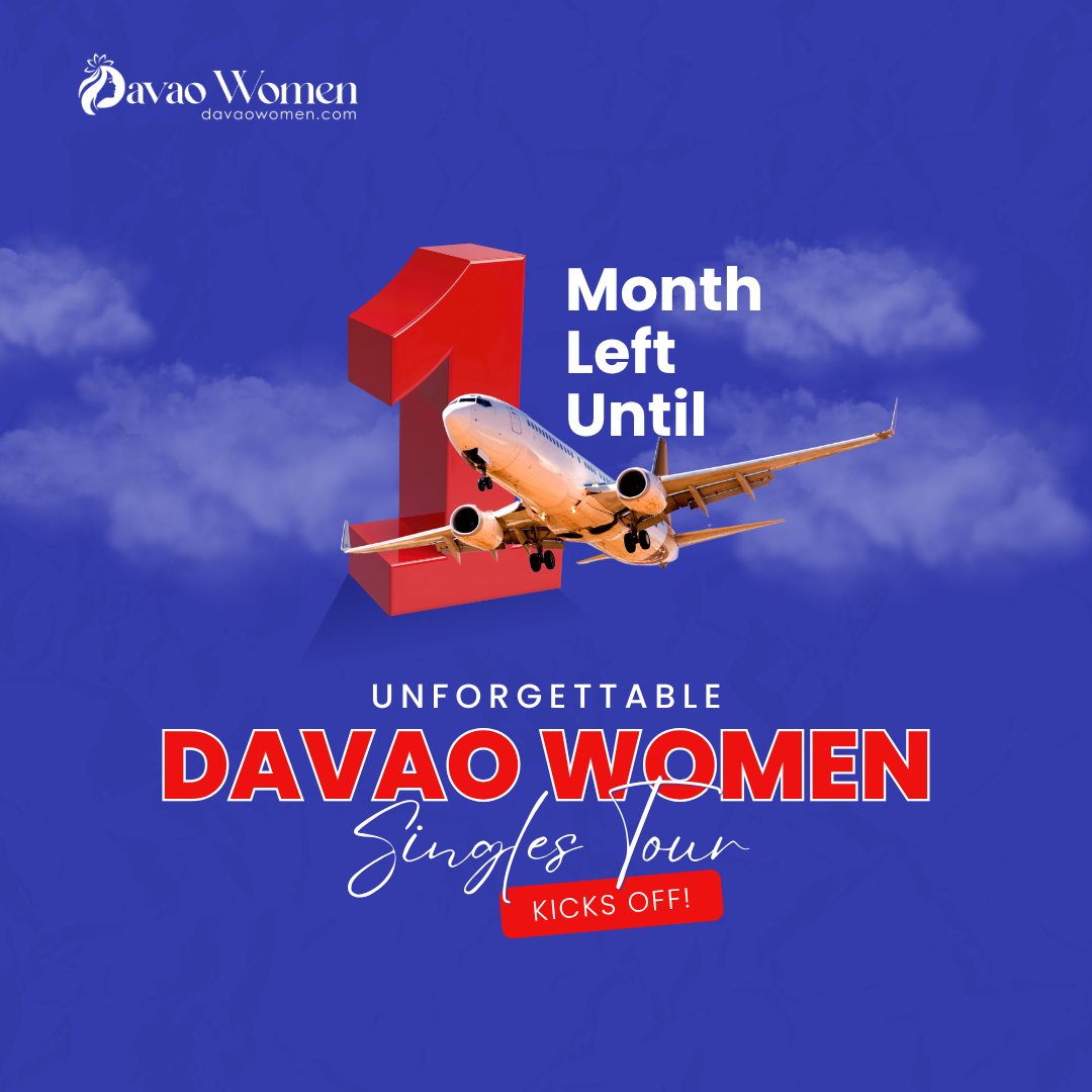 DavaoWomen's tweet image. Just 1 month to go until our exciting Davao Women’s Singles Tour! 💖
Meet amazing Asian women, enjoy the tropical vibe, and make real connections.

Davao awaits—will you be there?👉davaowomen.com/davao-tour-vid…

#davaowomen #singlestour #realconnection