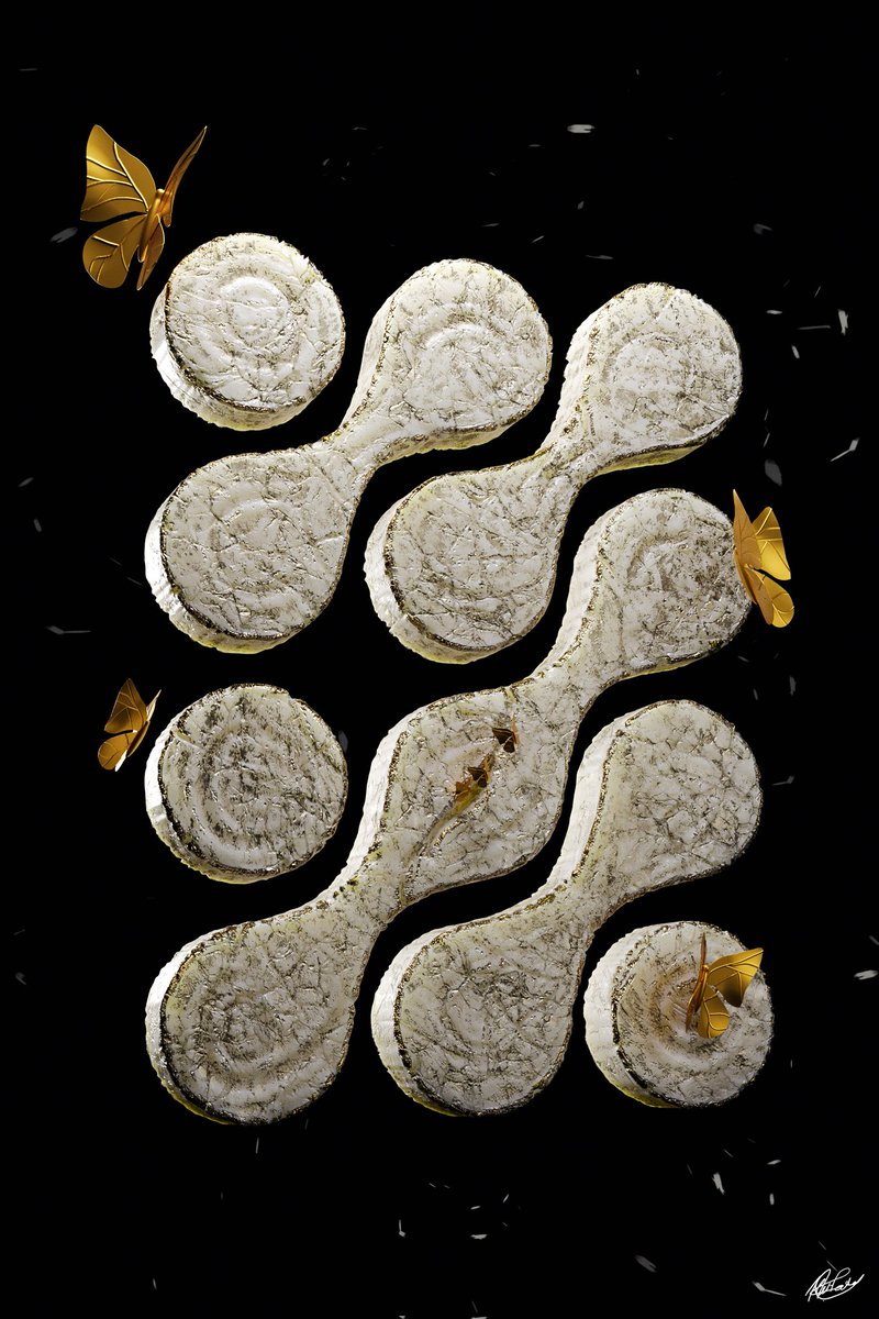 Gm 🦋 #b3d #blender 

Viewport -----------&gt; Final