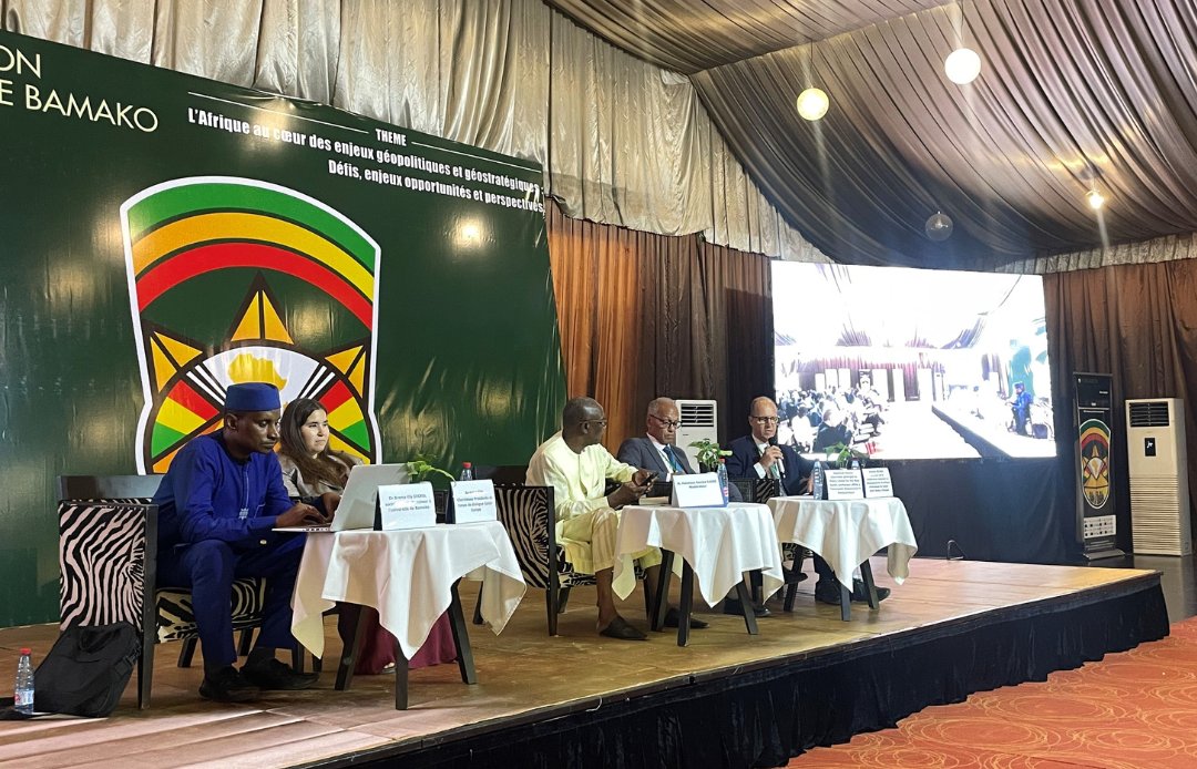 SweinEthiopia's tweet image. Last week Sweden joined the 2025 #ForumDeBamako in Mali — a key platform for dialogue on peace & development in the Sahel. We reaffirmed our commitment to inclusive growth, resilience & peace. #Sahel #TeamSweden #Peace #Resilience