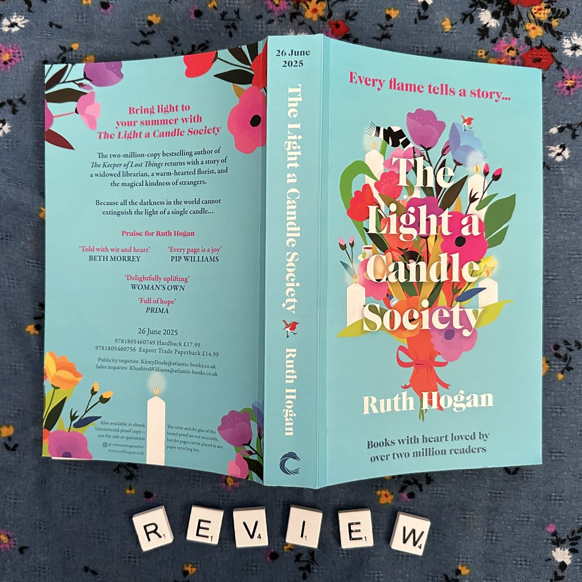 Shona Holmes-Berry (@shonaholmes23) on Twitter photo 📚#BookReview📚
5⭐️Wow, I ADORED this book! Don’t miss #TheLightACandleSociety by <a href="/ruthmariehogan/">Ruth Hogan</a>, a beautiful heartwarming book that will have a special place in your heart, pick up a copy to meet George & the gang now!❤️
🔗Full Review in🧵below
#BookTwitter #Bookblogger 📚#BookReview📚
5⭐️Wow, I ADORED this book! Don’t miss #TheLightACandleSociety by <a href="/ruthmariehogan/">Ruth Hogan</a>, a beautiful heartwarming book that will have a special place in your heart, pick up a copy to meet George & the gang now!❤️
🔗Full Review in🧵below
#BookTwitter #Bookblogger