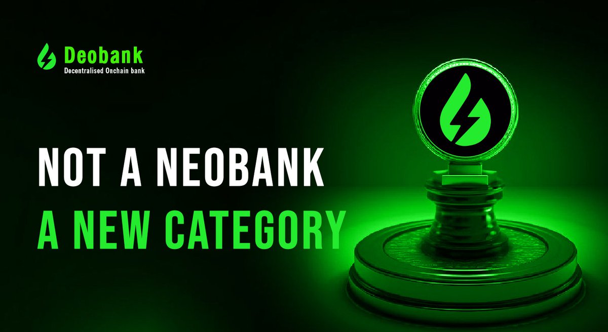 LQUIDPAY Deobank isn’t a digital version of the same old system.
It’s a category-defining shift — combining decentralized architecture, self-custody, and compliant infrastructure to offer real financial sovereignty, not just convenience.

Google Play👇
play.google.com/store/apps/det…