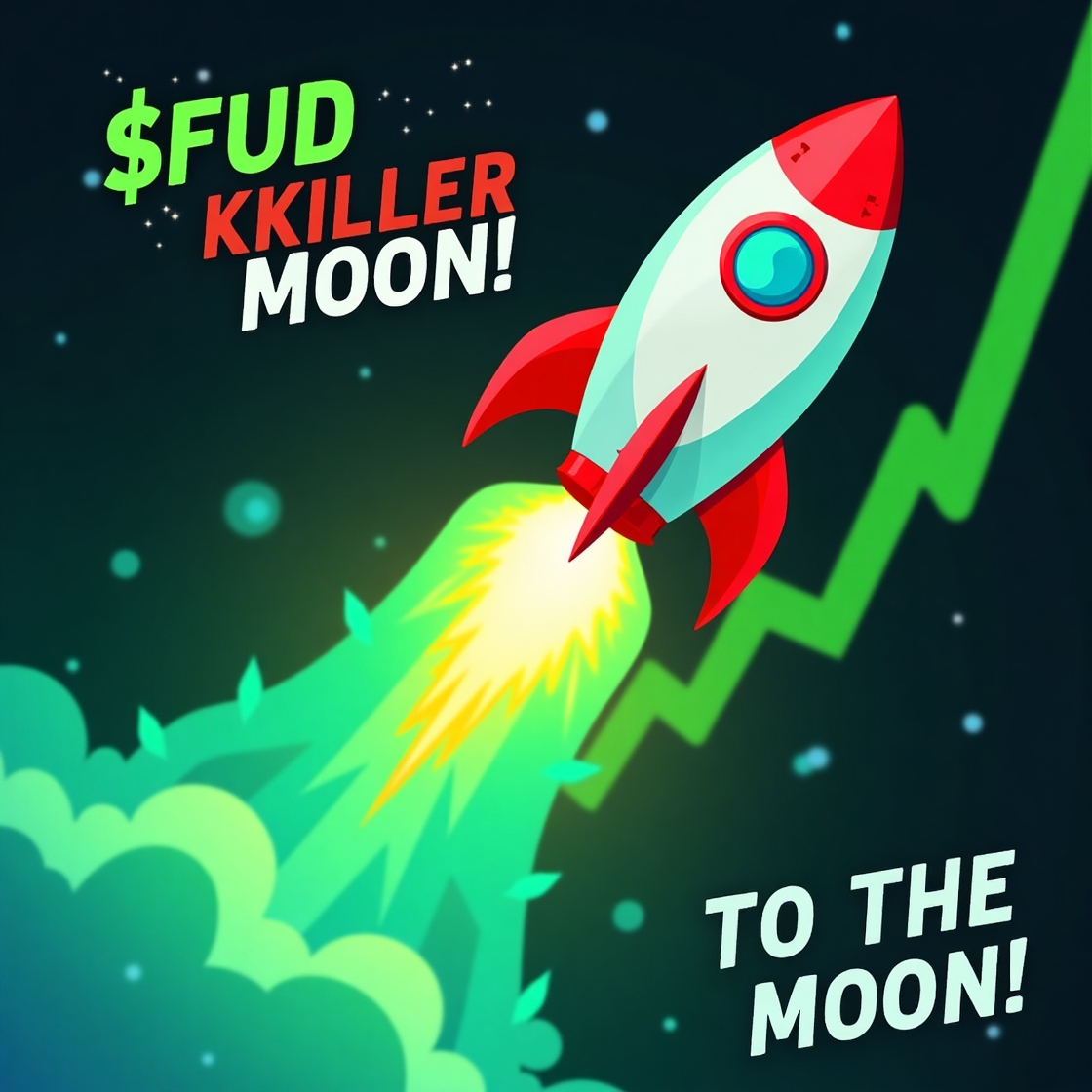 FudKillerToken's tweet image. The launch is ON! 🚀 $FUD is pumping hard on its mission to the moon! Join the ride. 

Contract Address: 
AMWHv1ZfMYqyUgn77svbBqX6R6cs1jbc7iuLtPujmoon

#FUDKILLER #Solana #MemeCoin