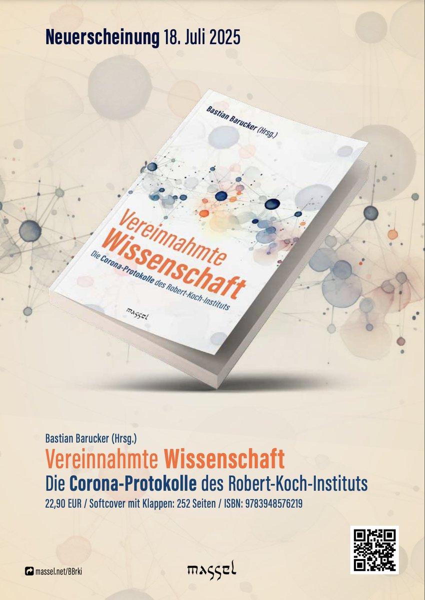 Aya Velázquez (@aya_velazquez) on Twitter photo Auf meinen Vorträgen werde ich immer wieder gefragt: Wo kann man das denn alles nachlesen? Nun ist DAS Go-To-Buch zu den Hintergründen der RKI-Protokolle erschienen: "Vereinnahmte Wissenschaft - die Corona-Protokolle des Robert-Koch-Instituts" - herausgegeben von <a href="/BBarucker/">Bastian Barucker</a>, mit Auf meinen Vorträgen werde ich immer wieder gefragt: Wo kann man das denn alles nachlesen? Nun ist DAS Go-To-Buch zu den Hintergründen der RKI-Protokolle erschienen: "Vereinnahmte Wissenschaft - die Corona-Protokolle des Robert-Koch-Instituts" - herausgegeben von <a href="/BBarucker/">Bastian Barucker</a>, mit