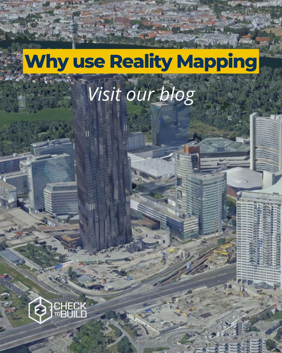 From drone scans to digital twins, reality mapping is changing how we plan, build, and manage projects. At CHECKTOBUILD, we explore how this powerful technology enables real-time data capture, as-built verification, and automated quality control.

Read it: checktobuild.com/reality-mappin…