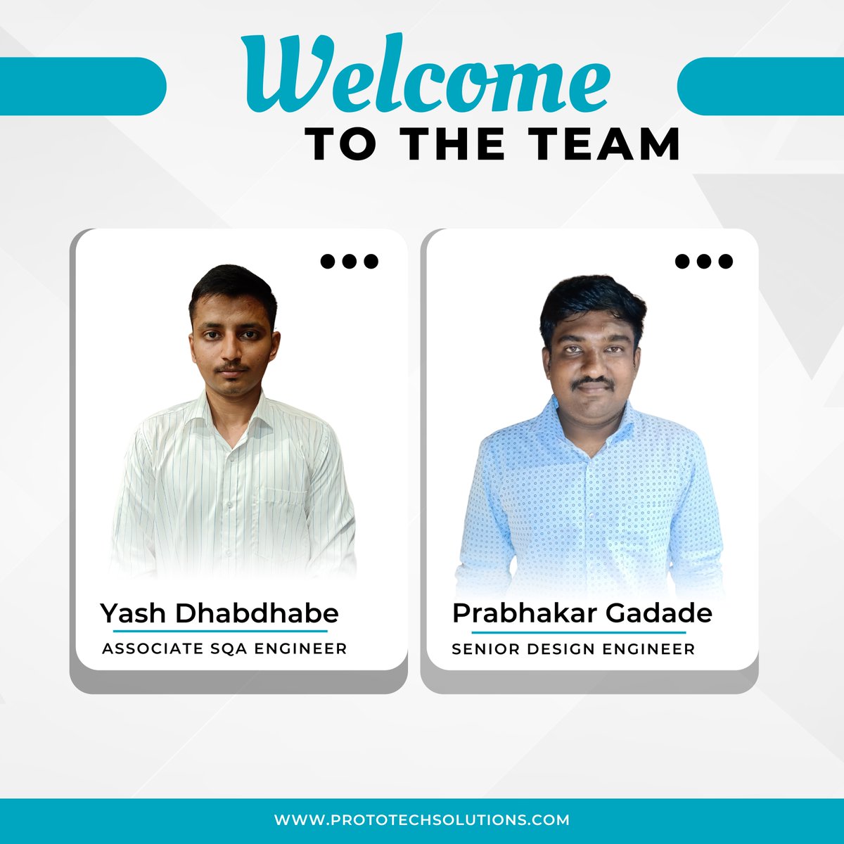 At <a href="/ProtoTechSoln/">ProtoTech Solutions</a>, we’re always exploring new ways to innovate, expand, and deliver exceptional service to our global clients. As part of this exciting journey, we’re thrilled to welcome fresh talent to our ever-evolving team! 💼 #WelcomeAboard #TeamProtoTech #TeamGrowth
