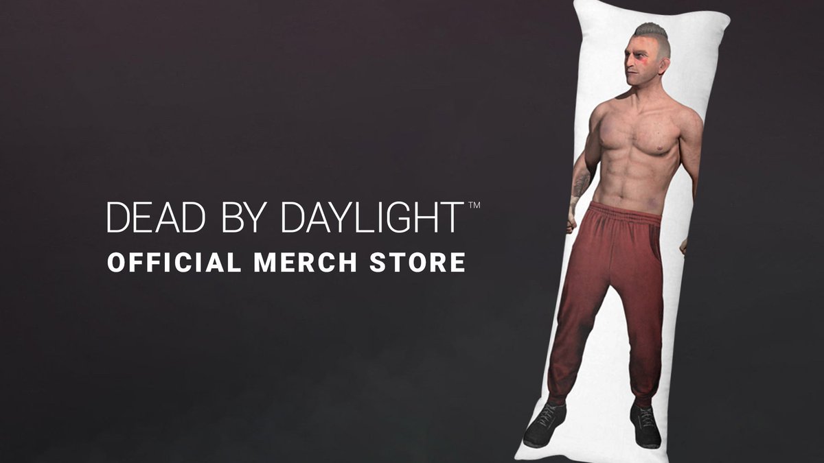 DavidKingWGLF's tweet photo. WE WANT THE DAVID KING BODY PILLOW BACK @DeadbyDaylight !!!!! https://t.co/rbhEyu8cKD