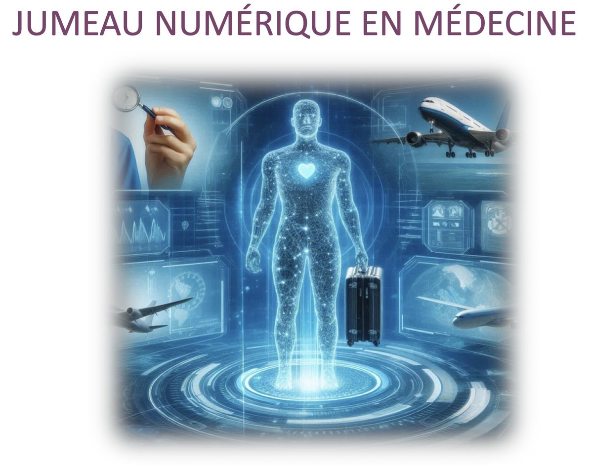 Le jumeau numérique en médecine 
Un évènement de l' Académie de médecine à ne pas manquer linkedin.com/events/lejumea…