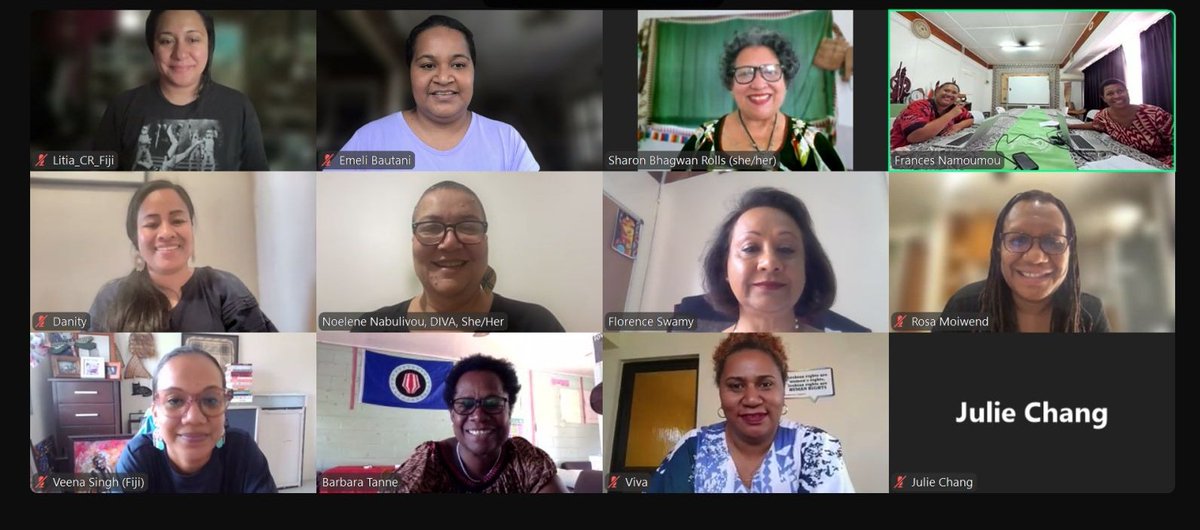 Pacific Women Mediators Network (@pacwpsmediators) on Twitter photo We got together to reflect on our collective journey since June 2023. Read all about it:
facebook.com/share/p/16W9Rg…
- <a href="/dfat/">Department of Foreign Affairs and Trade 🇦🇺</a> <a href="/ukinfiji/">UK in Fiji</a>
#ShePersistedforPeace
#PacificFeministWPS
#OurOceanofPeace We got together to reflect on our collective journey since June 2023. Read all about it:
facebook.com/share/p/16W9Rg…
- <a href="/dfat/">Department of Foreign Affairs and Trade 🇦🇺</a> <a href="/ukinfiji/">UK in Fiji</a>
#ShePersistedforPeace
#PacificFeministWPS
#OurOceanofPeace