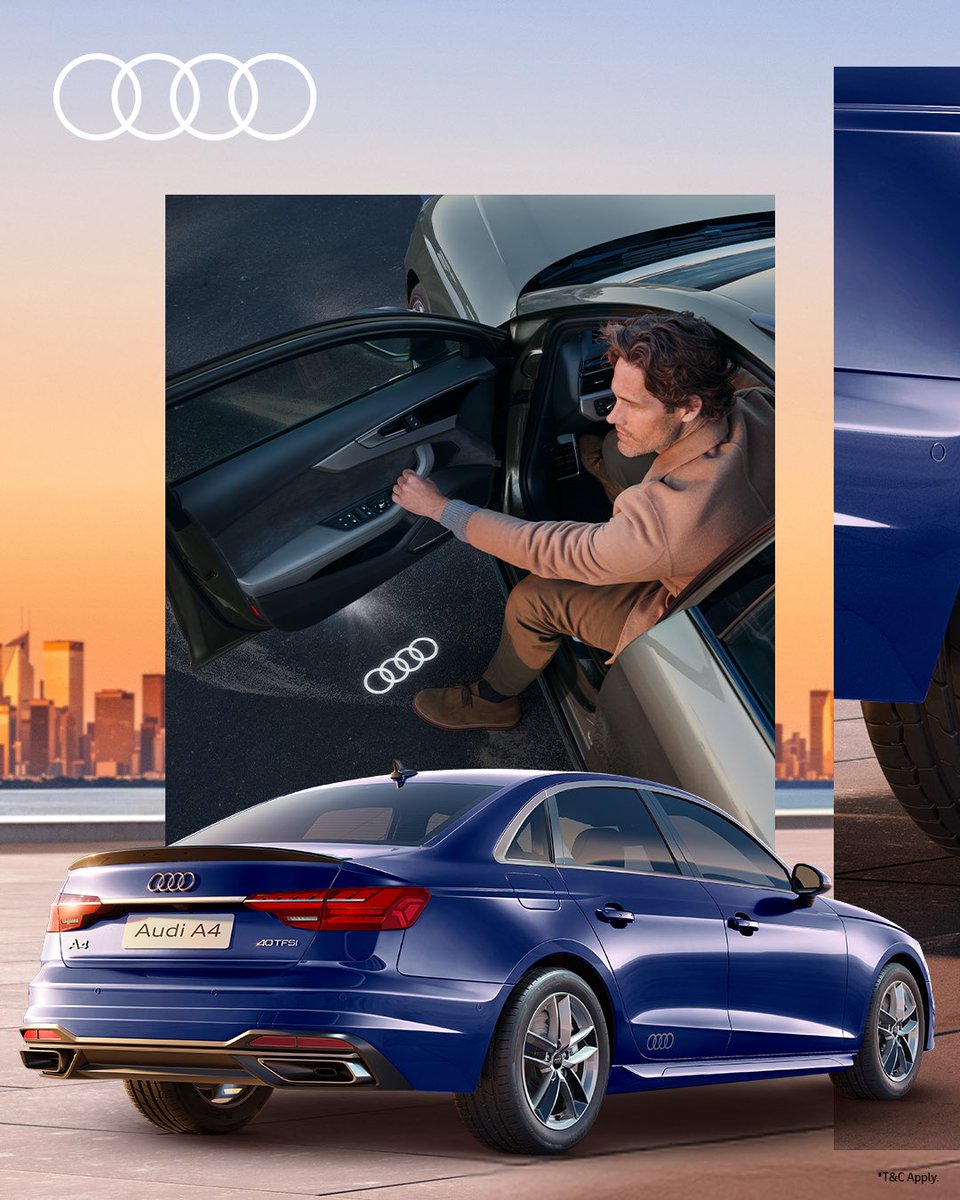 AudiIN's tweet image. Where precision meets presence.
The Audi A4 Signature Edition, designed to make every detail matter.

#AudiIndia #AudiA4 #SignatureEdition