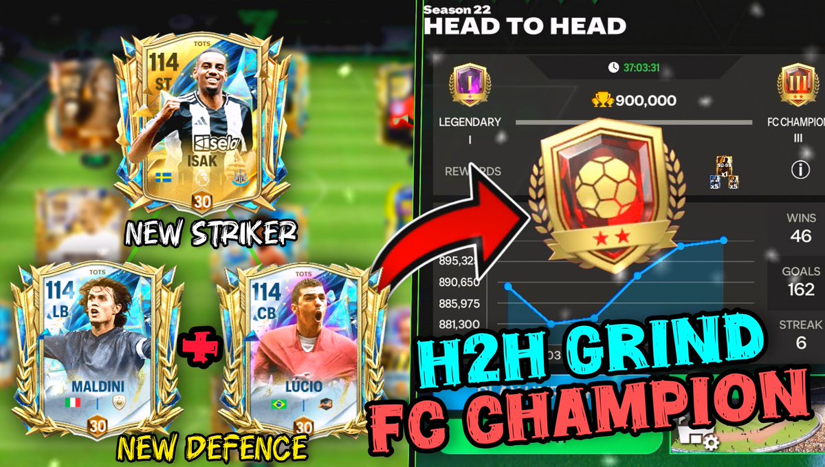 RKFCMOBILE🇮🇳 (@rkfcmobile) on Twitter photo 🎯 Last Day INTENSE H2H GRIND With My New Attacker & Defenders🏆💪🏻To Reach Fc Champion 🏆👇
youtu.be/p4PX27wfnqw?si…
RT Appreciate 🔄
<a href="/Akash62455881/">Akash_Beast</a> <a href="/bavani_moin/">Moin Bavani</a> <a href="/BlaiseAFC/">Blaise 🇳🇬</a> <a href="/FCM_KEAN/">FCM KEAN🇺🇬</a> <a href="/FCM_KEAN/">FCM KEAN🇺🇬</a> <a href="/FirstHalfYT/">FirstHalf EAFC</a> <a href="/Neonfc24/">NEON FC</a> <a href="/tutiofifa/">Tío Fifah 🇨🇴 🇵🇸 حرة</a> <a href="/GokuFifaMobile/">Goku🇮🇳</a> <a href="/RAHULFC186262/">FC_ALEX_DEVA_IND</a> <a href="/DrPinguPlays/">Doctor Pingu</a> RT 🐐👑 🎯 Last Day INTENSE H2H GRIND With My New Attacker & Defenders🏆💪🏻To Reach Fc Champion 🏆👇
youtu.be/p4PX27wfnqw?si…
RT Appreciate 🔄
<a href="/Akash62455881/">Akash_Beast</a> <a href="/bavani_moin/">Moin Bavani</a> <a href="/BlaiseAFC/">Blaise 🇳🇬</a> <a href="/FCM_KEAN/">FCM KEAN🇺🇬</a> <a href="/FCM_KEAN/">FCM KEAN🇺🇬</a> <a href="/FirstHalfYT/">FirstHalf EAFC</a> <a href="/Neonfc24/">NEON FC</a> <a href="/tutiofifa/">Tío Fifah 🇨🇴 🇵🇸 حرة</a> <a href="/GokuFifaMobile/">Goku🇮🇳</a> <a href="/RAHULFC186262/">FC_ALEX_DEVA_IND</a> <a href="/DrPinguPlays/">Doctor Pingu</a> RT 🐐👑