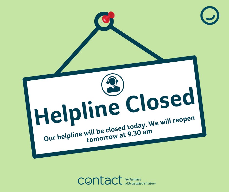 📞 Our helpline is closed today for a staff conference ☎️

Just a quick note to let you know that our helpline is closed today, but we’ll be back as usual from 9.30am tomorrow.

Thank you for your patience 💚