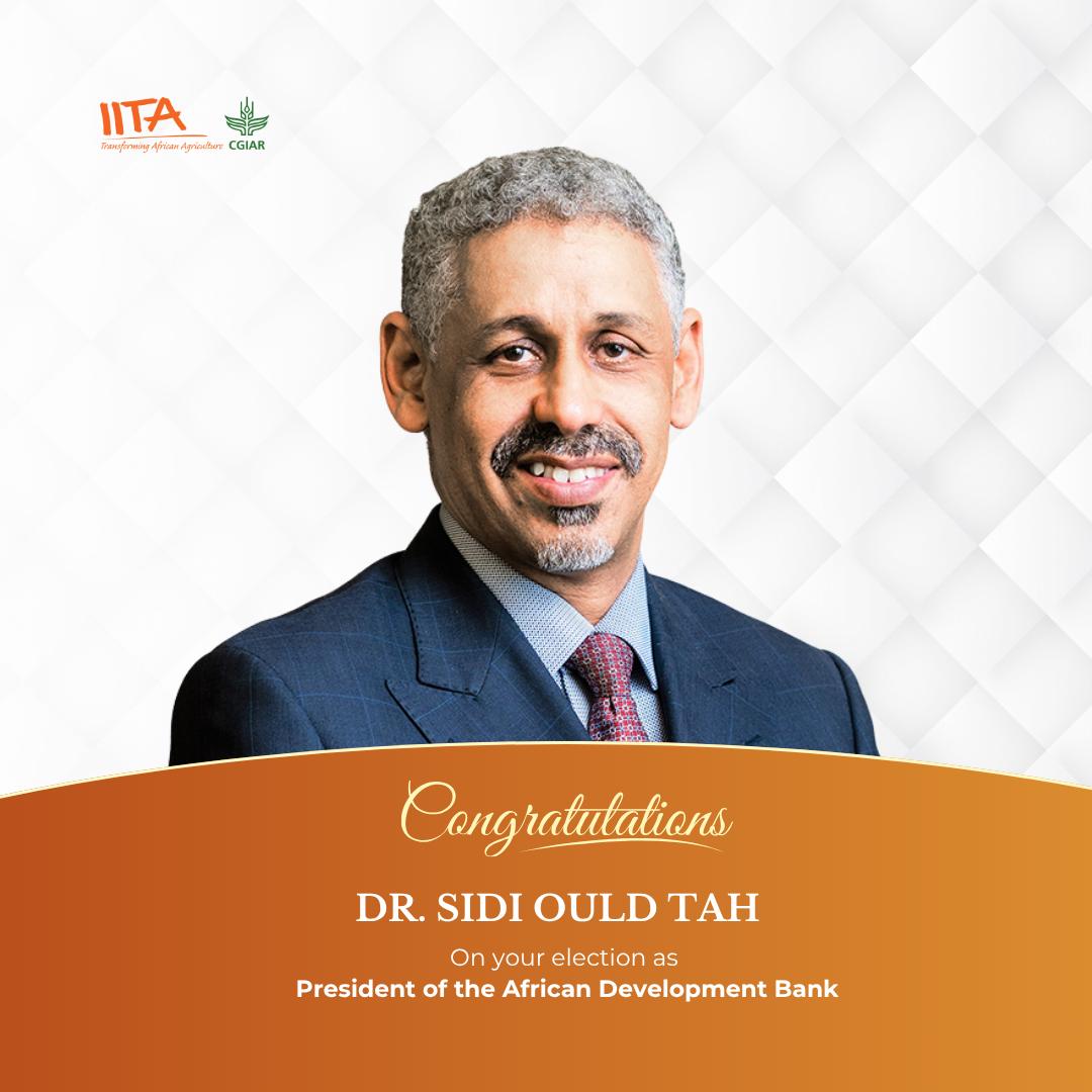 Clerisse Casinga (@clerissec) on Twitter photo 🤝A Picture is Worthy Thousand Words🤝
💥A new wind is blowing in Africa with the election of Dr <a href="/sidiouldtah/">Sidi Ould Tah</a> as the New President of <a href="/AfDB_Group/">African Development Bank Group</a>💥
<a href="/IITA_CGIAR/">IITA</a> <a href="/CGIAR_EMD/">Ismahane Elouafi</a> <a href="/CGIAR/">CGIAR</a> <a href="/WorldBankAfrica/">World Bank Africa</a> <a href="/WorldBank/">World Bank</a> <a href="/_AfricanUnion/">African Union</a> <a href="/Taat_Africa/">#Technologies to #FeedAfrica</a> <a href="/FAO/">Food and Agriculture Organization</a> <a href="/Oolusegun_obj/">Olusegun Aremu Obasanjo</a> 🤝A Picture is Worthy Thousand Words🤝
💥A new wind is blowing in Africa with the election of Dr <a href="/sidiouldtah/">Sidi Ould Tah</a> as the New President of <a href="/AfDB_Group/">African Development Bank Group</a>💥
<a href="/IITA_CGIAR/">IITA</a> <a href="/CGIAR_EMD/">Ismahane Elouafi</a> <a href="/CGIAR/">CGIAR</a> <a href="/WorldBankAfrica/">World Bank Africa</a> <a href="/WorldBank/">World Bank</a> <a href="/_AfricanUnion/">African Union</a> <a href="/Taat_Africa/">#Technologies to #FeedAfrica</a> <a href="/FAO/">Food and Agriculture Organization</a> <a href="/Oolusegun_obj/">Olusegun Aremu Obasanjo</a>