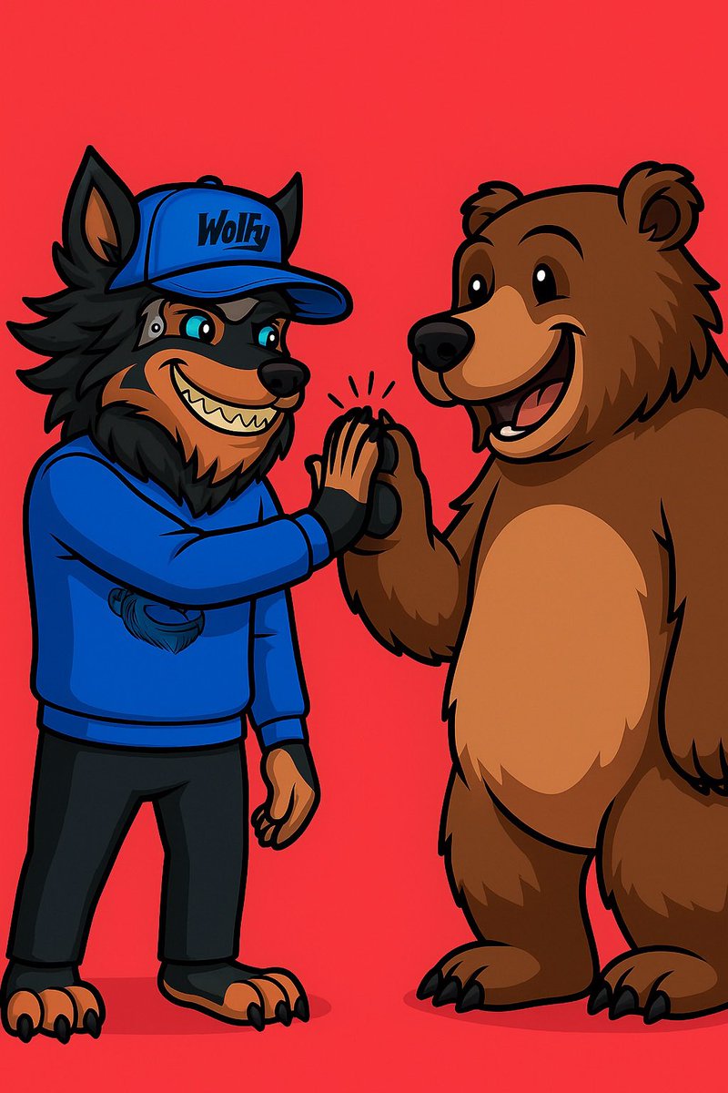 HungryWolfDC's tweet photo. Wolfs x Bears 🐺❤️🧸

Recent studies reveal the ultimate hunting duo, Wolfs &amp; Bears.

Now, the Hungry Wolfs are on the prowl… searching for their Bear allies!

Which Bear NFT project should we hunt with next?

👇 Tag your favorite Bear project below!

👀🧹🤔 https://t.co/1vDgJqVVEy