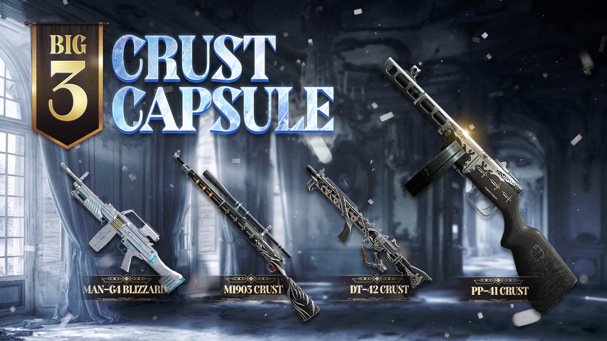 Mercenaries!

The BIG3 CRUST Capsule &amp; BIG2 6 Premium Euro Capsule just dropped in the Special Shop! 

You don’t wanna miss these CRUST weapons—grab them before they’re gone!

store.steampowered.com/news/app/14734…

#ava #avaglobal #capsule #specialshop #new