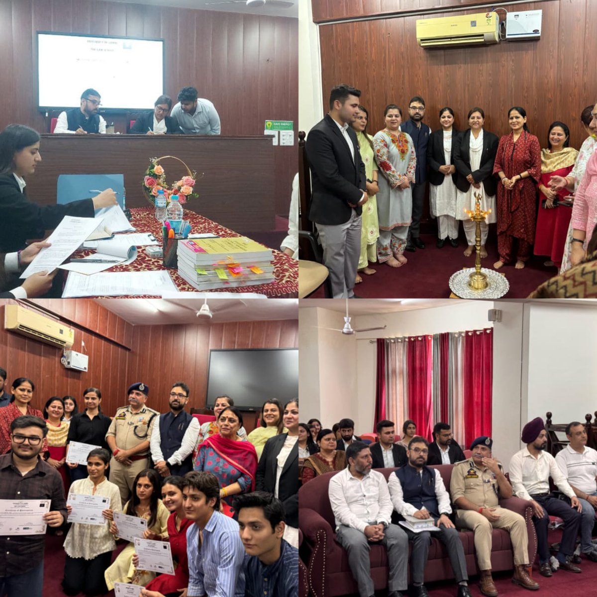 The Law School, University of Jammu, successfully organized an engaging Client Counselling Competition, designed to simulate critical attorney-client interactions for its students.