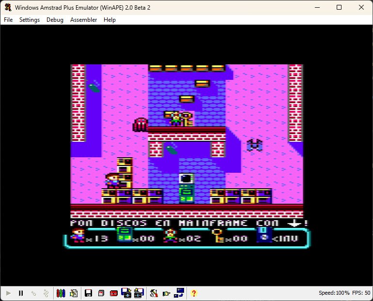 mojon_twins's tweet image. Trabajo Basura #amstradcpc 2025