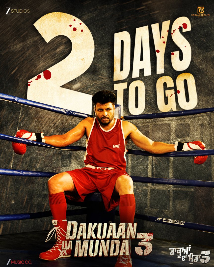 JagbaniOnline's tweet photo. Only 2 days left… and the legend returns to rewrite his fate! 🔥

#DakuaanDaMunda3 in cinemas this Friday.

#DevKharoud #KabirDuhanSingh #BaaniSandhu #DrishhtyTalwar #LakhvirChahal #DreamrealityMovies #ZeeStudio 
#UmeshkrBansal #AnshuKapoor #AnjaliBerry #GirishJohar #KaviSingh #NaviBhangu #SatinderKassoana #HappyRode  
#AmbersariAnarinder #MishaanSharma #RajinderRaja #AnshuMiddha
