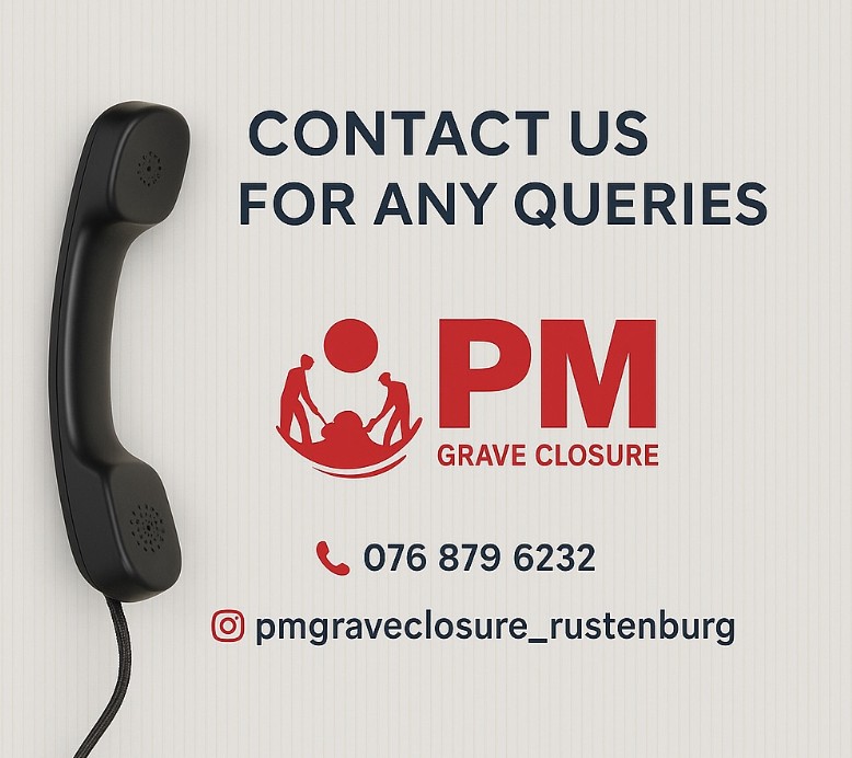 #MSME Feature: PM Grave Closure.
Rustenburg branch now open.  PM offers a comprehensive suite of grave-related services that support families and honour loved ones.  
nwdc.co.za/sbd/msme-spotl…