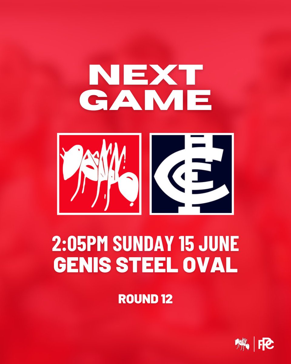 Back at Genis Steel Oval to face the Blues 😤