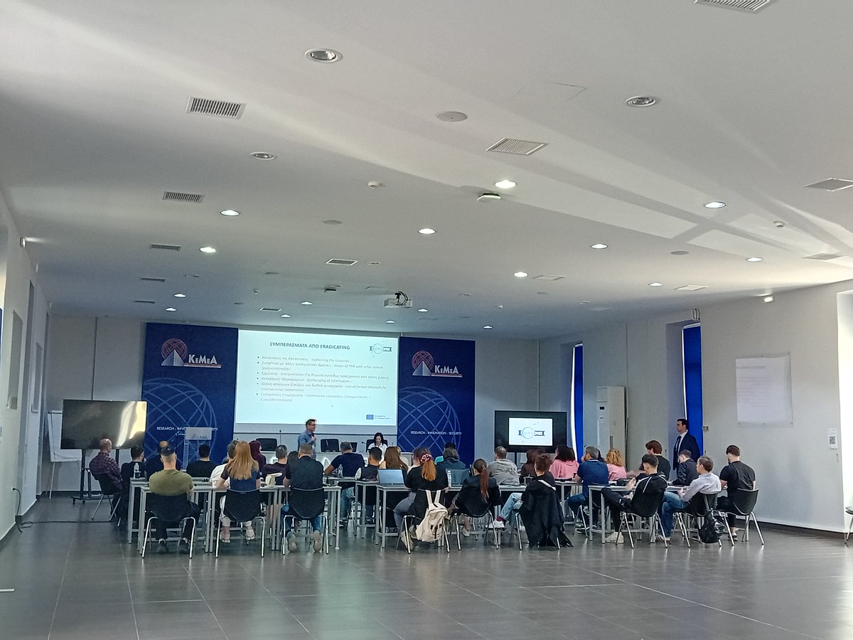 ΚΕΜΕΑ - Center for security studies (@centerforsecur1) on Twitter photo 🚨 150 frontline pros trained in 🇬🇷 by <a href="/Centerforsecur1/">ΚΕΜΕΑ - Center for security studies</a> , <a href="/kmop_org/">KMOP</a> & <a href="/hellenicpolice/">Ελληνική Αστυνομία</a> under <a href="/EradicatingEU/">Eradicating Labour Trafficking</a> to combat #HumanTrafficking, with focus on labor exploitation & refugee protection.
🔗 eradicating2project.eu
#THB #EUProjects #Training #Security #Refugees 🚨 150 frontline pros trained in 🇬🇷 by <a href="/Centerforsecur1/">ΚΕΜΕΑ - Center for security studies</a> , <a href="/kmop_org/">KMOP</a> & <a href="/hellenicpolice/">Ελληνική Αστυνομία</a> under <a href="/EradicatingEU/">Eradicating Labour Trafficking</a> to combat #HumanTrafficking, with focus on labor exploitation & refugee protection.
🔗 eradicating2project.eu
#THB #EUProjects #Training #Security #Refugees