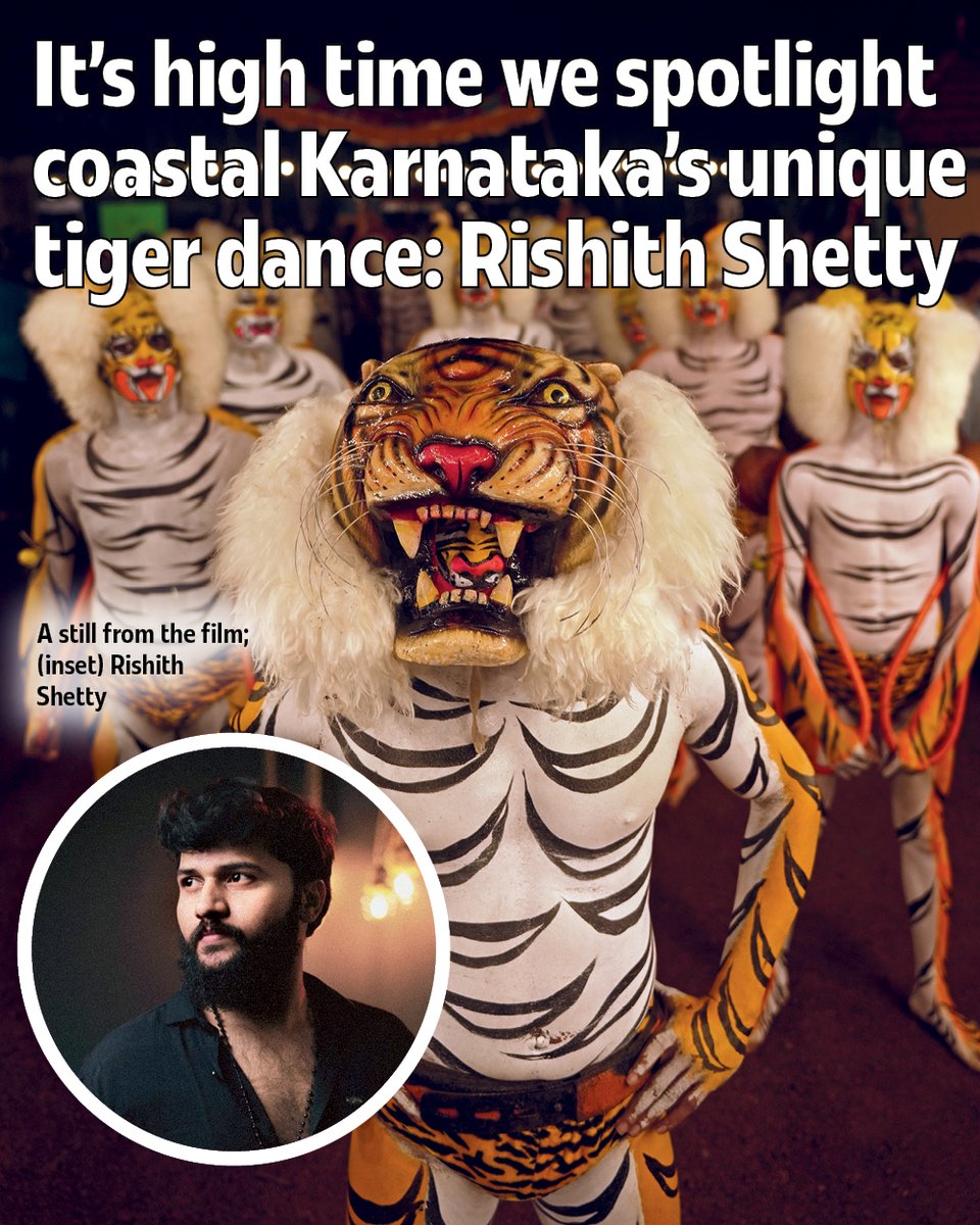 BangaloreTimes1's tweet photo. #RishithShetty, who is making his directorial debut with #Marnami, the film will explore the tiger dance in its full glory on celluloid. 

Read the full article on story 
https://t.co/B1JejT3U8k

#kfi #sandalwood #kannadfilmupdates #costalkarnataka #tigerdance https://t.co/LFn7Wd9Co6