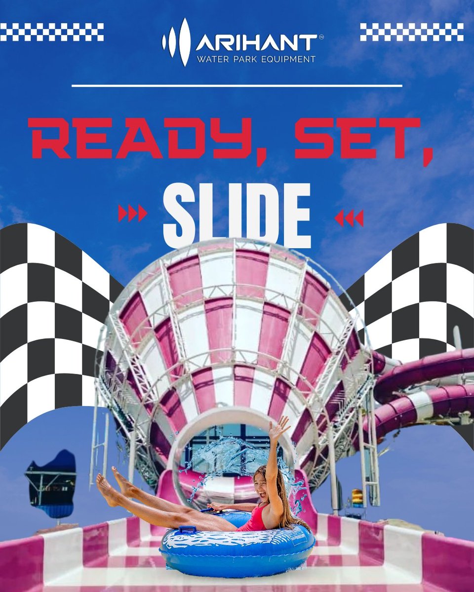 ArihantInfun's tweet photo. The countdown to unforgettable begins now.
Water park owners—ready to stand out?

With Arihant’s custom slides &amp; family-friendly rides, your park will be the place they never want to leave.

Slide into success with us! 🌊

#ReadySetGo #WaterSlides #ThrillRides #ArihantWaterSlides https://t.co/lhRTit54Z1