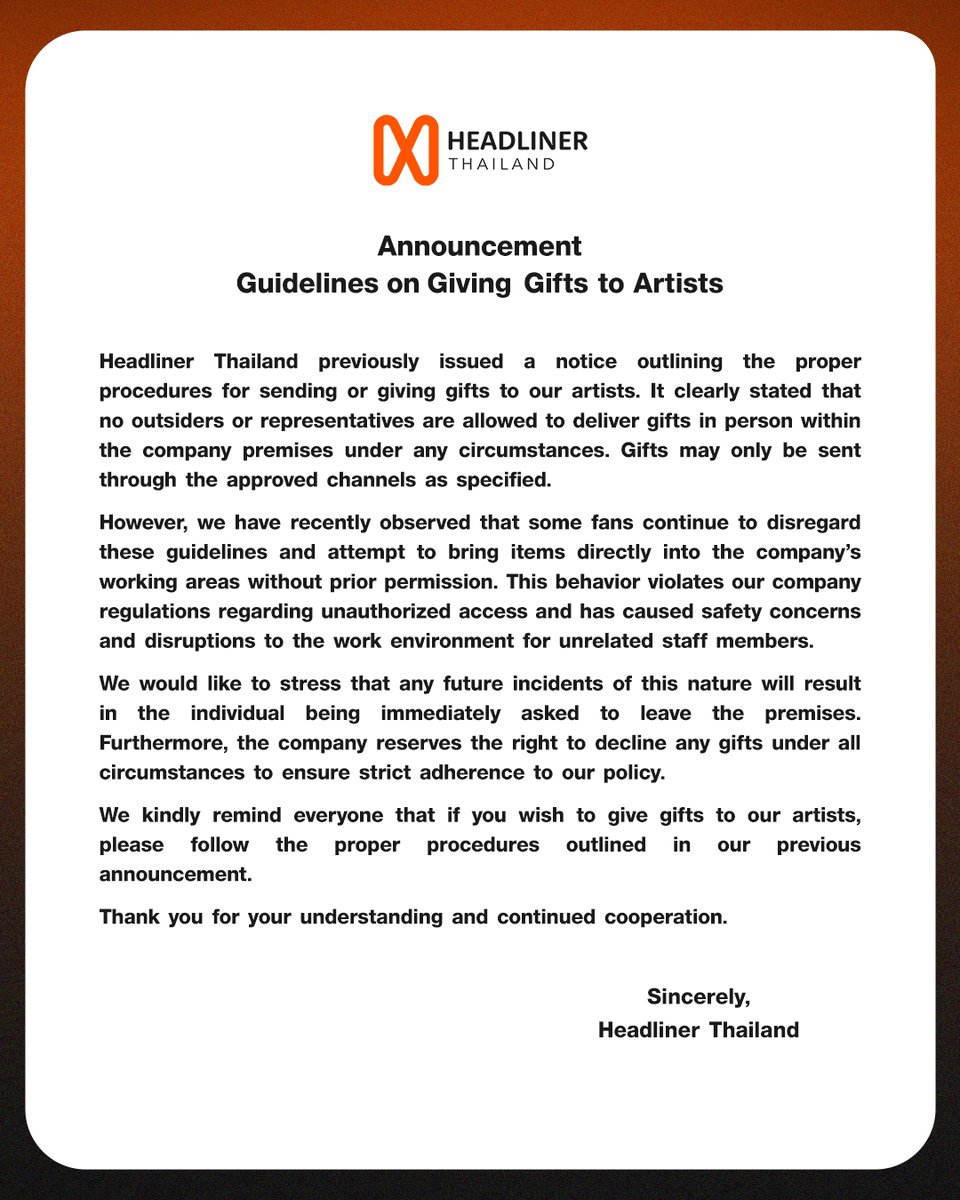 HEADLINER.th tweet media