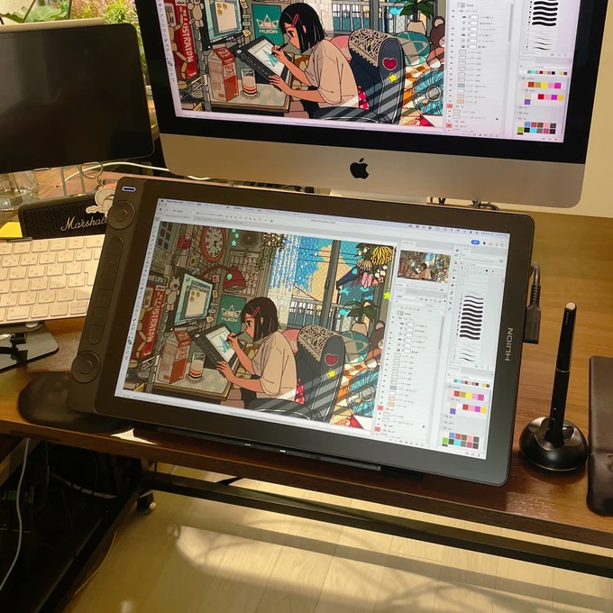 HUIONさま よりご提供いただいた液タブ Kamvas 16 (Gen3) で描かせていただきました! #huion #Kamvas16(Gen3)