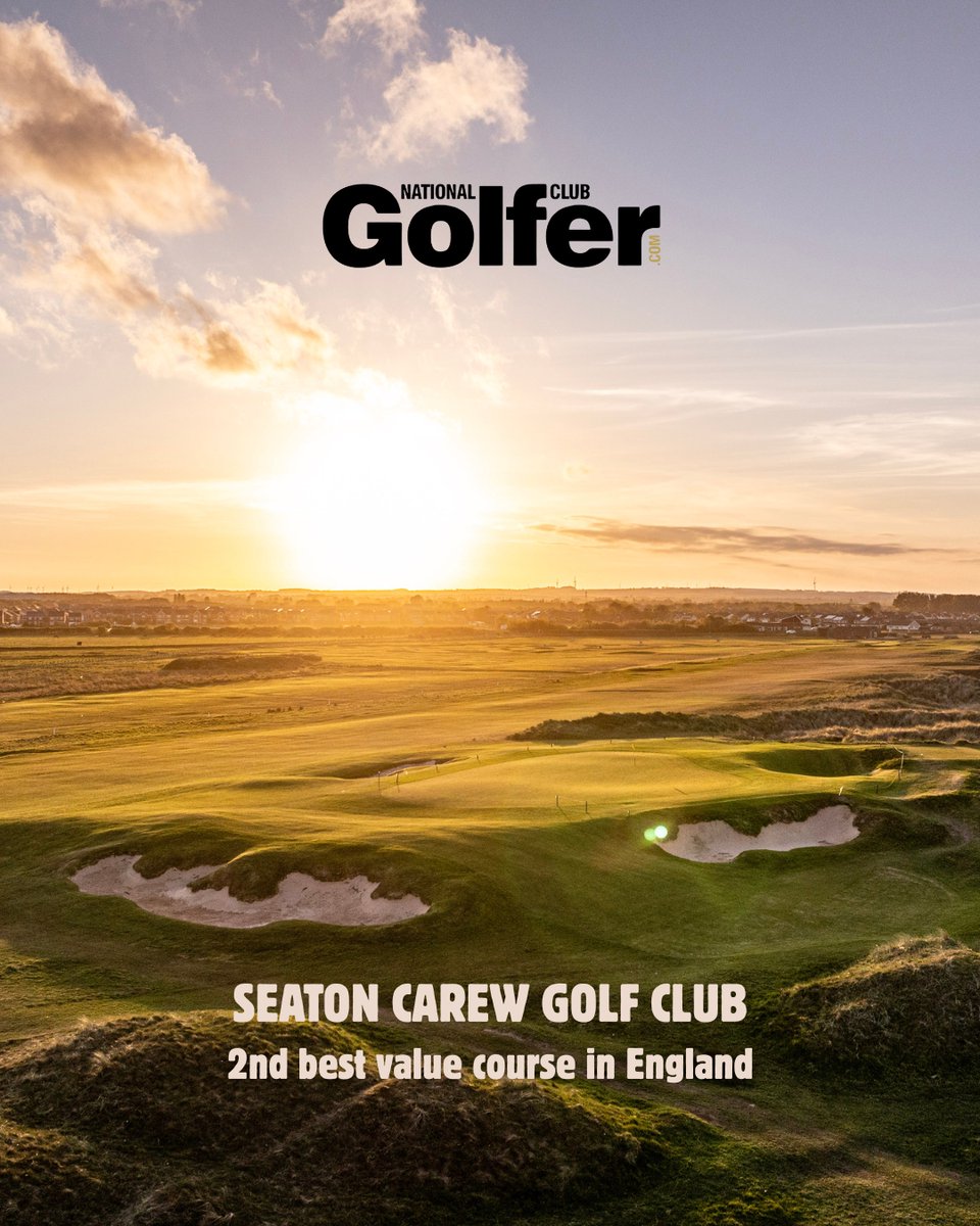 Seaton Carew GC (@seatoncarewgc) on Twitter photo We’ve been ranked the 2nd best value course in England by <a href="/NCG_com/">National Club Golfer</a>!
This is a testament to our team and our belief that golf doesn’t have to be expensive to be great. With weekday green fees ranging from £60 to £95, come and see for yourself: bit.ly/4775O1U We’ve been ranked the 2nd best value course in England by <a href="/NCG_com/">National Club Golfer</a>!
This is a testament to our team and our belief that golf doesn’t have to be expensive to be great. With weekday green fees ranging from £60 to £95, come and see for yourself: bit.ly/4775O1U