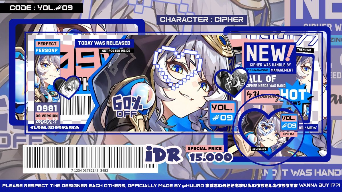 huuro's tweet image. ︎︎ ︎ ︎︎ ︎ ︎︎ ︎ ︎
[ HELP REPOST ] :
Halo, saya bawa layout ready stock anime/2D cewek-cewek pricenya 15k/each, bisa di take by dirrect message dan payment via qris only! [Detail check ALT] Thank you. 
── #zonauang #zonaba
 ︎︎ ︎ ︎︎ ︎ ︎︎ ︎ ︎