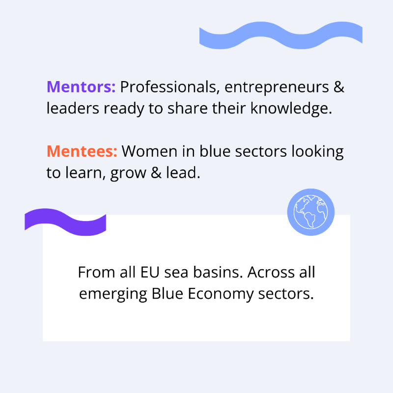 WINBIG_EU's tweet photo. 🌊 Ready to lead or learn in the #BlueEconomy?

The #Mentors4FutureLeaders network is building a dynamic community to support #WomenInBlue across Europe. Whether you’re a seasoned professional ready to give back or a rising talent seeking direction, this platform is made for you!