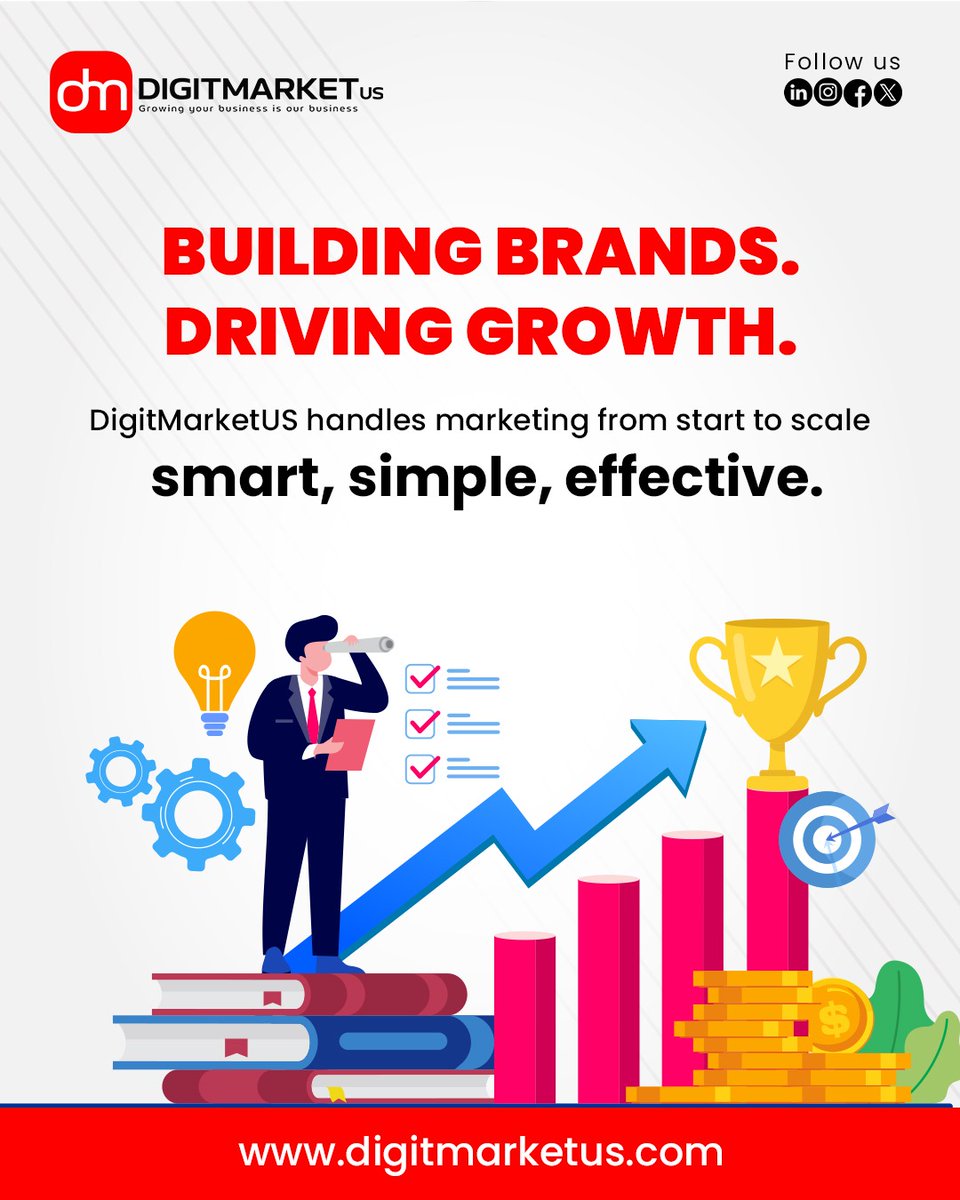 digitmarketus's tweet image. Building Brands. Driving Growth.
At DigitMarketUS, we make scaling smart, simple, and effective. Let’s grow your brand with strategies that work. 📈
🔗 digitmarketus.com
#marketingwithai #dmus #brandgrowth #smartmarketing #digitalmarketing