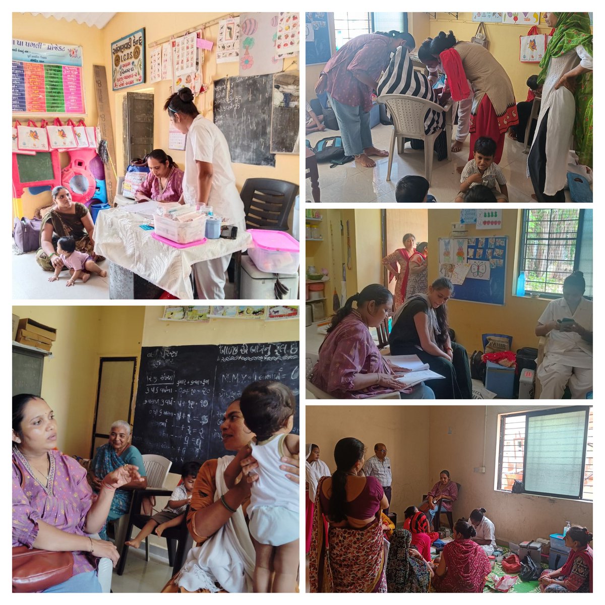 Mamta day visit uphc abrama today , high risk ANC checkup, motivation for Antra inj, TL, coperty, NSV