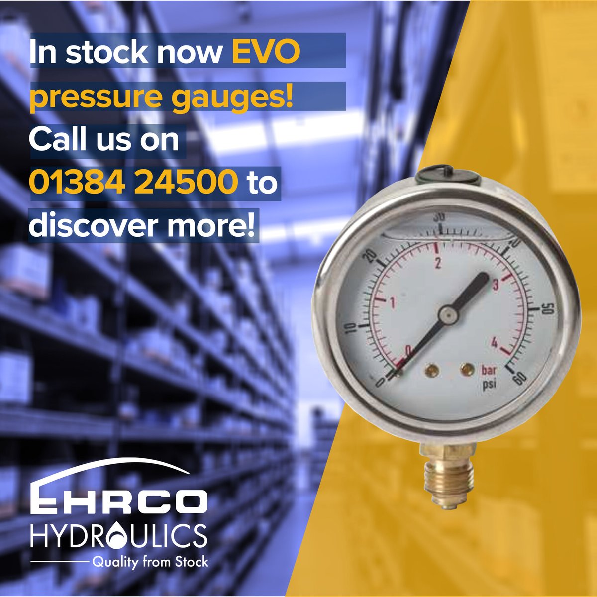 Ehrco_uk's tweet image. 🕙 𝐏𝐫𝐞𝐬𝐬𝐮𝐫𝐞 𝐠𝐚𝐮𝐠𝐞𝐬 𝐟𝐨𝐫 𝐚𝐥𝐥 𝐢𝐧𝐝𝐮𝐬𝐭𝐫𝐢𝐞𝐬 🕛

Get access to #EVO pressure gauges with Ehrco. Suitable for all industries and designed to European standard EN 837-1. ✅

Give us a call on 01384 245000 to discover more! 

#ChemicalIndustry #PowerOilGas